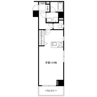 エルミタージュ原宿【4階】の間取り