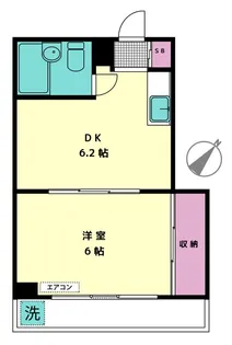 ヴィレッジ小茂根【2階】の間取り