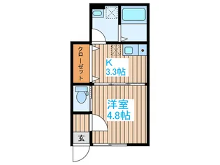 ドムス台原【1階】の間取り