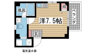 パイン神戸元町【2階】の間取り