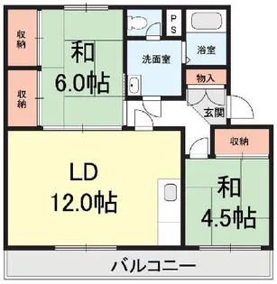 高志レジデンス【1階】の間取り