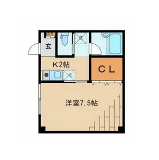 マハロビル【1階】の間取り