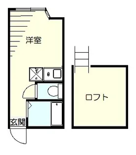 ユナイト戸塚ヴェルサイユの杜【1階】の間取り