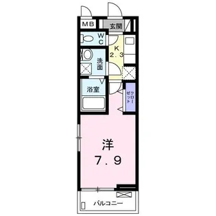 プレアデス【2階】の間取り