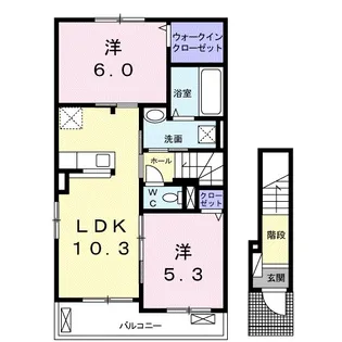 Largo【2階】の間取り