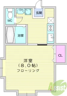 エムアンドエム【1階】の間取り