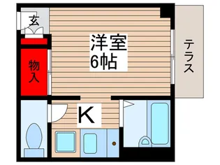ペリエ新松戸【1階】の間取り