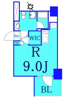 スパシエ東神奈川【2階】の間取り