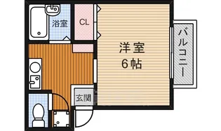 プリマヴェーラ箕面【1階】の間取り