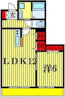 Lanai House 393 Laule’a【1階】の間取り