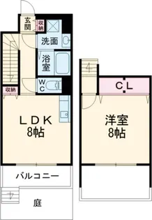 CITY SPIRE鶴見(セントアミー鶴見)の間取り