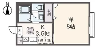 ヴィスタ杉並【1階】の間取り