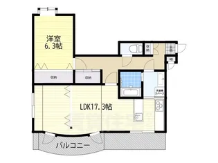 ノースヒルズ【2階】の間取り