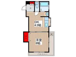 メゾンササキ【5階】の間取り