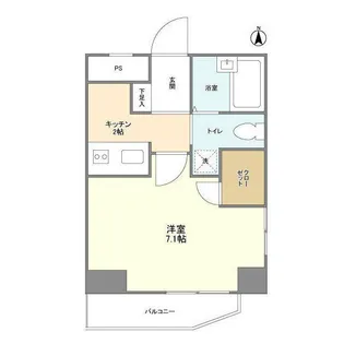 KDXレジデンス小豆沢【5階】の間取り