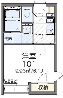 レオネクストファミールつつじヶ丘【2階】の間取り