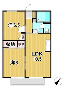 カーサプルミエ【1階】の間取り