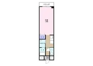 ロイヤル イタヤ【2階】の間取り