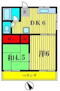 さくら荘【2階】の間取り
