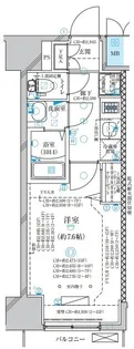ディアレイシャス尾頭橋【4階】の間取り