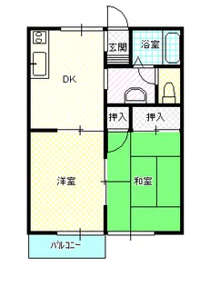 リヴェール原【2階】の間取り