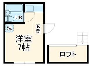 ハイミッシュ日吉【2階】の間取り