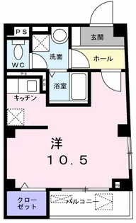 ゼット【3階】の間取り