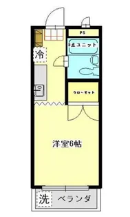 グランドール鶴川【1階】の間取り