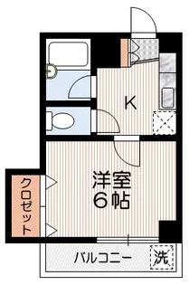 ドミールY・M【3階】の間取り