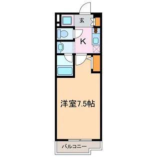アーバンポイント豊田【2階】の間取り