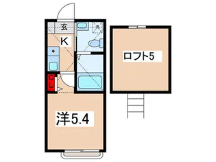 ゆずハイムよみうりランド【1階】の間取り