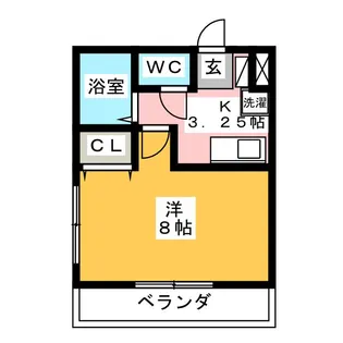 エクセルシア【2階】の間取り