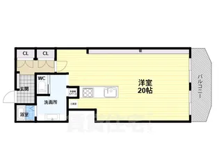 ローレル六甲【4階】の間取り