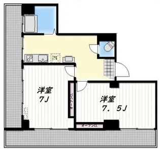 LUCIUS【2階】の間取り