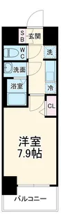 ソルテラス関目高殿駅前【3階】の間取り