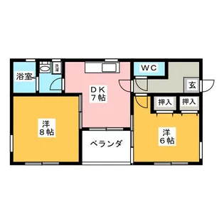メゾンNK【1階】の間取り