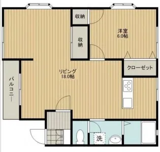 シセイハイム【1階】の間取り