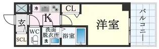 ソルメルディア神戸MJC【5階】の間取り