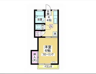 第7サンコーポ【2階】の間取り