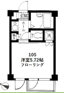 アルベリーノ上落合【1階】の間取り