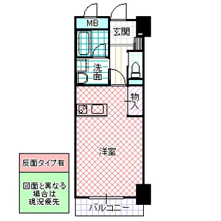 日信ビル【10階】の間取り