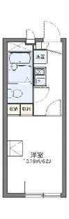 レオパレス花咲の丘I【2階】の間取り