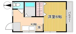 コーポ大和【2階】の間取り