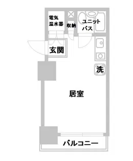 ライオンズマンション八丁堀【5階】の間取り