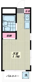 ハイツ美智【3階】の間取り