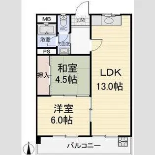 清邦産業ビル【3階】の間取り