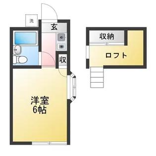 ハイツつつじヶ丘【2階】の間取り