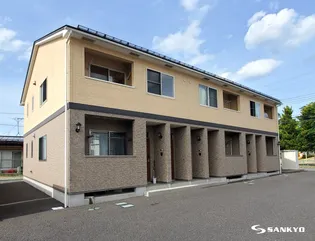 山形県山形市青田4【アパート】の外観