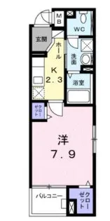 愛知県名古屋市緑区作の山町【マンション】の間取り