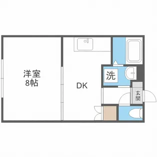 Y-FLAT【4階】の間取り